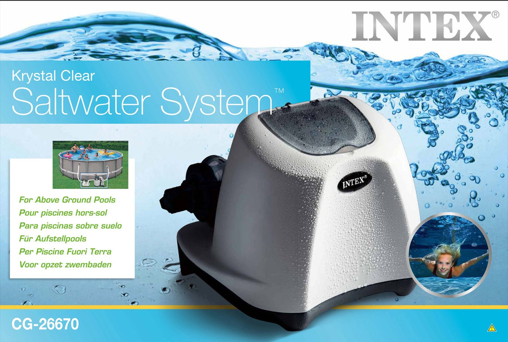 Хлоргенератор Intex Krystal Clear Saltwater System арт.26670