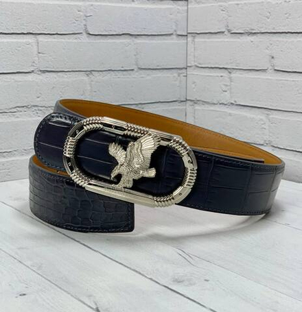 Ремень Stefano Ricci кожа крокодила
