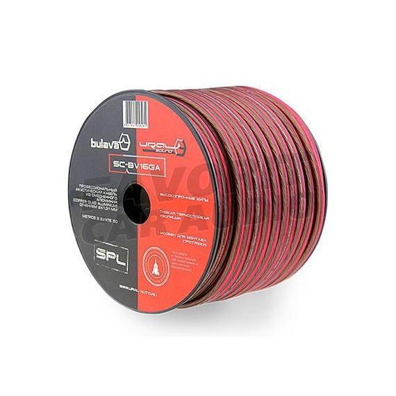 Акустический кабель URAL (УРАЛ) SC-BV16GA 1.5мм² 16GA CCA медно-алюм. (50)