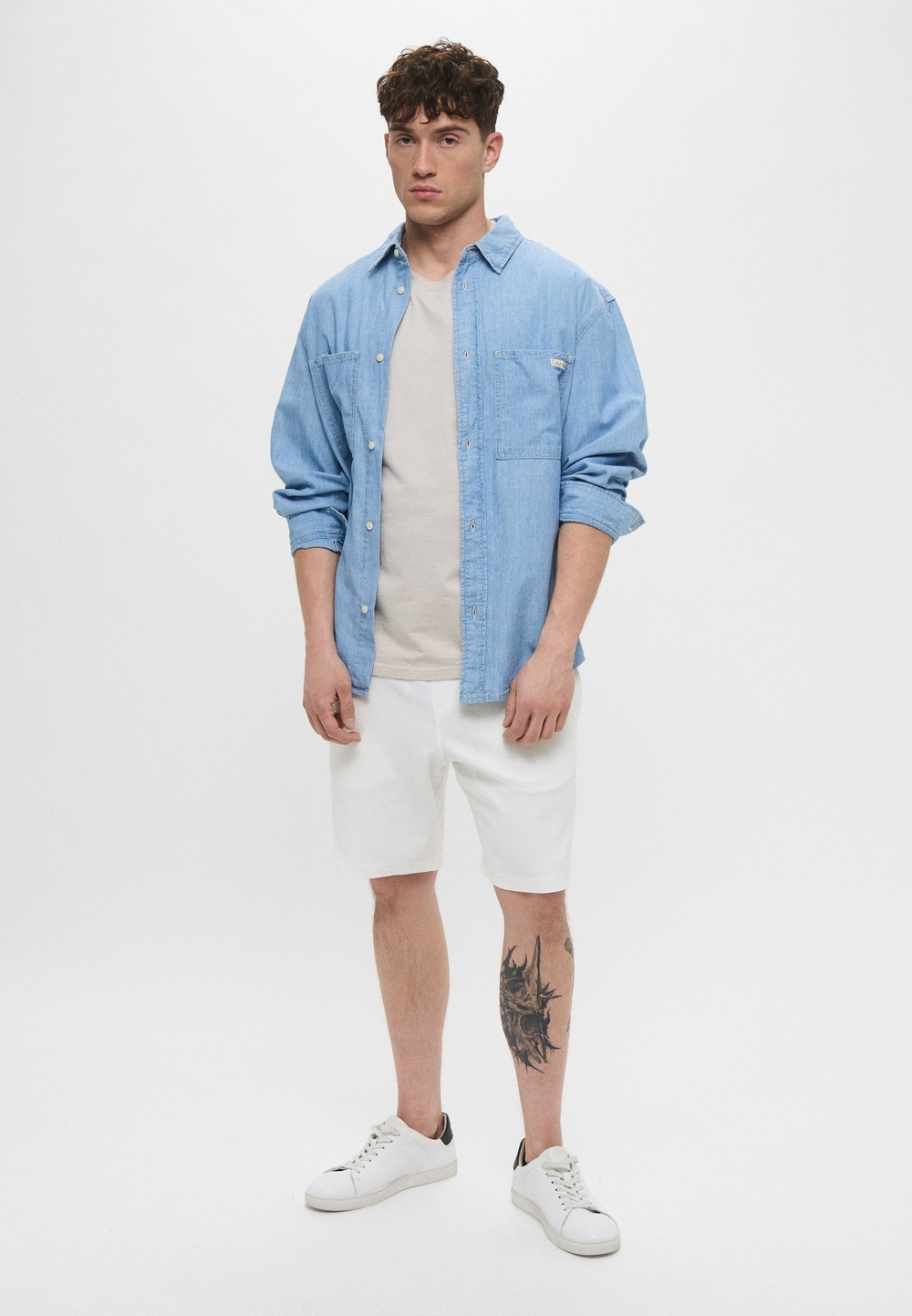 Рубашка джинсовая мужская CALVIN KLEIN JEANS