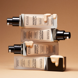 Eveline Cosmetics Wonder Match - Жидкая тональная основа длительного действия с гиалуроновой кислотой, 30 ml
