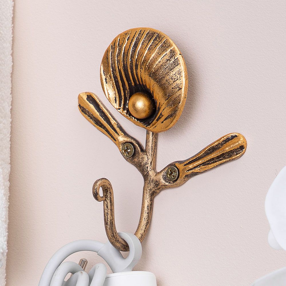 Настенный крючок «Атлантис» Бронза