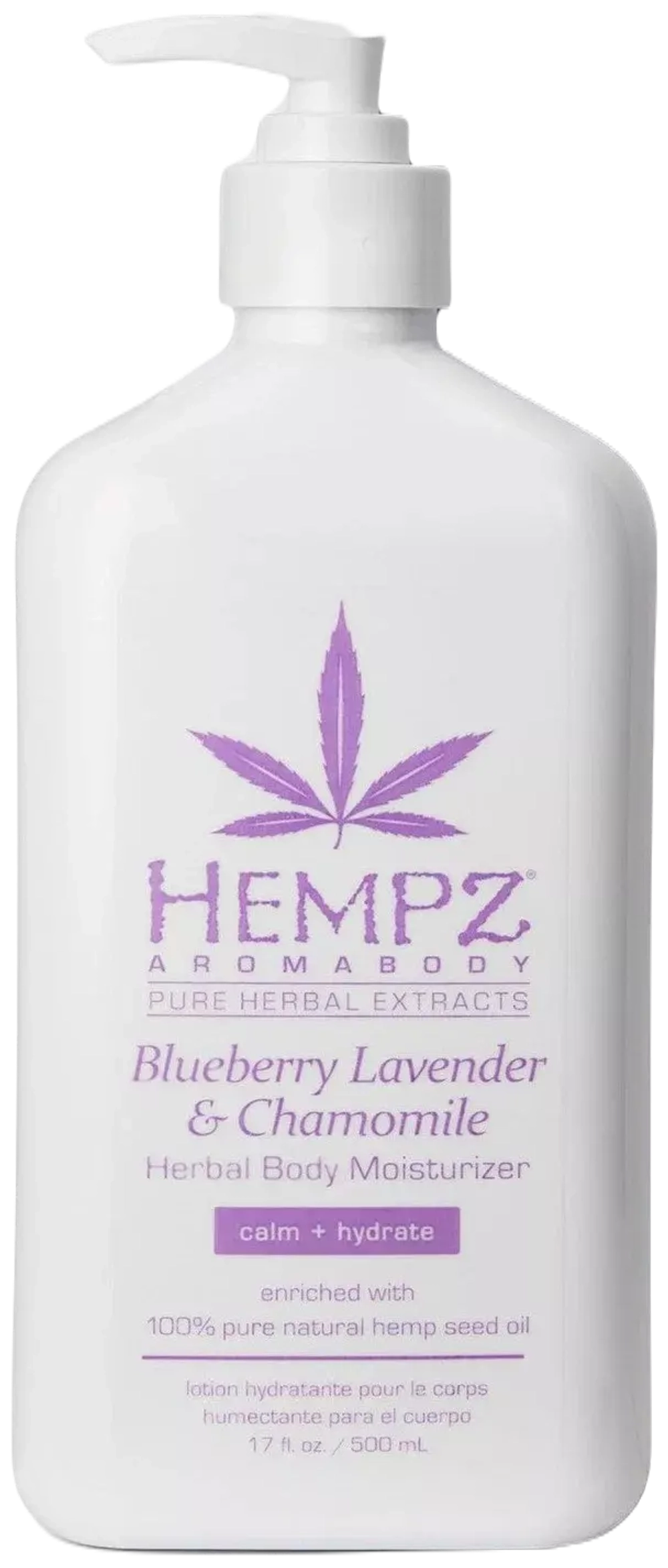 Hempz Blueberry Lavender and Chamomile Moisturizer