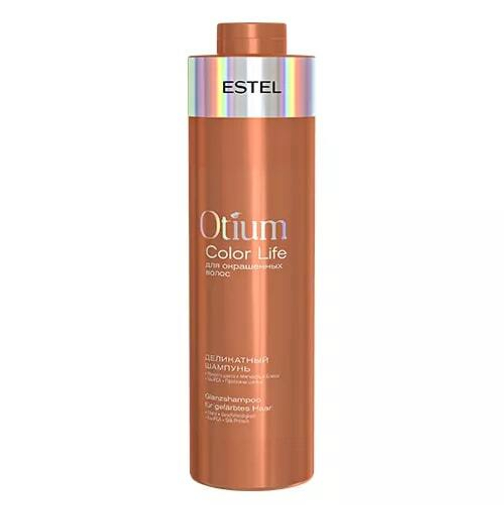 Шампунь деликатный для окрашенных волос Otium Color Life, Estel, 1000 мл.