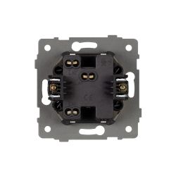 Механизм выключателя одноклавишный проходной SWT-MKP1-PL-GR-V (250V, 10A) (Arlight, -) 049873