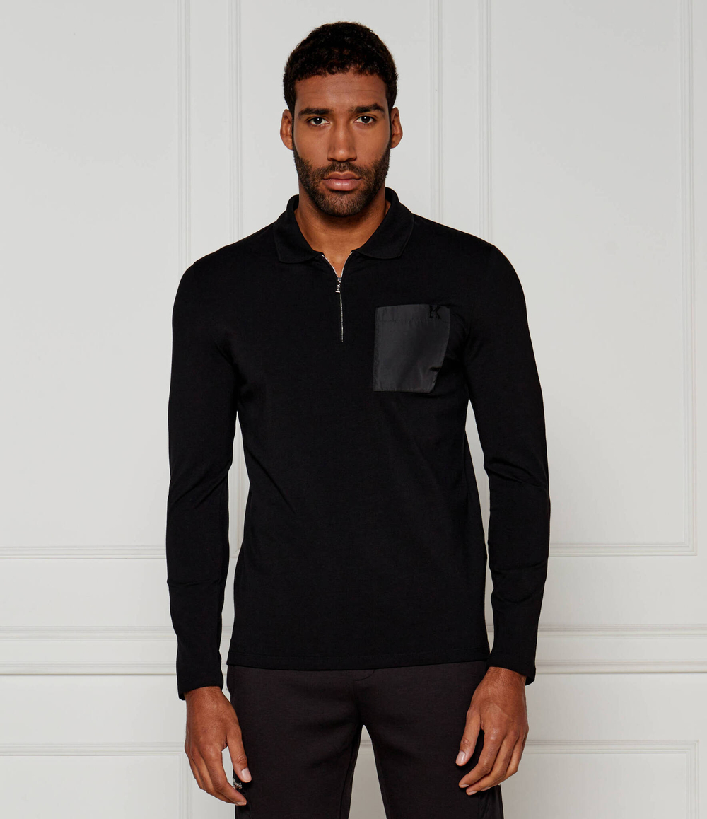 Поло Karl Lagerfeld - черный(745019 544221)