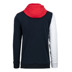 Мужская кофта теннисная Fila Jacob Hoody Men - Dark Blue, Red