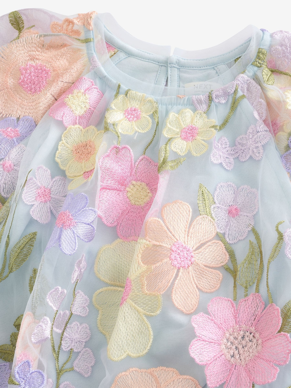 Платье для девочки Next E57-540, Голубой