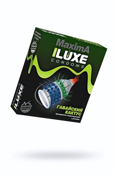 Презерватив Luxe Гавайский Кактус 1 шт