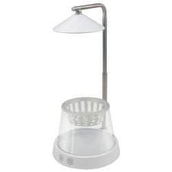 ULT-P36-3W-4000K+SPSB IP40 WHITE Светильник для растений светодиодный. с подставкой и декоративной емкостью. Белый свет4000K + cпектр для рассады и цветения. TM Uniel