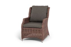 "Неаполь" плетеный стул из искусственного ротанга, цвет коричневый