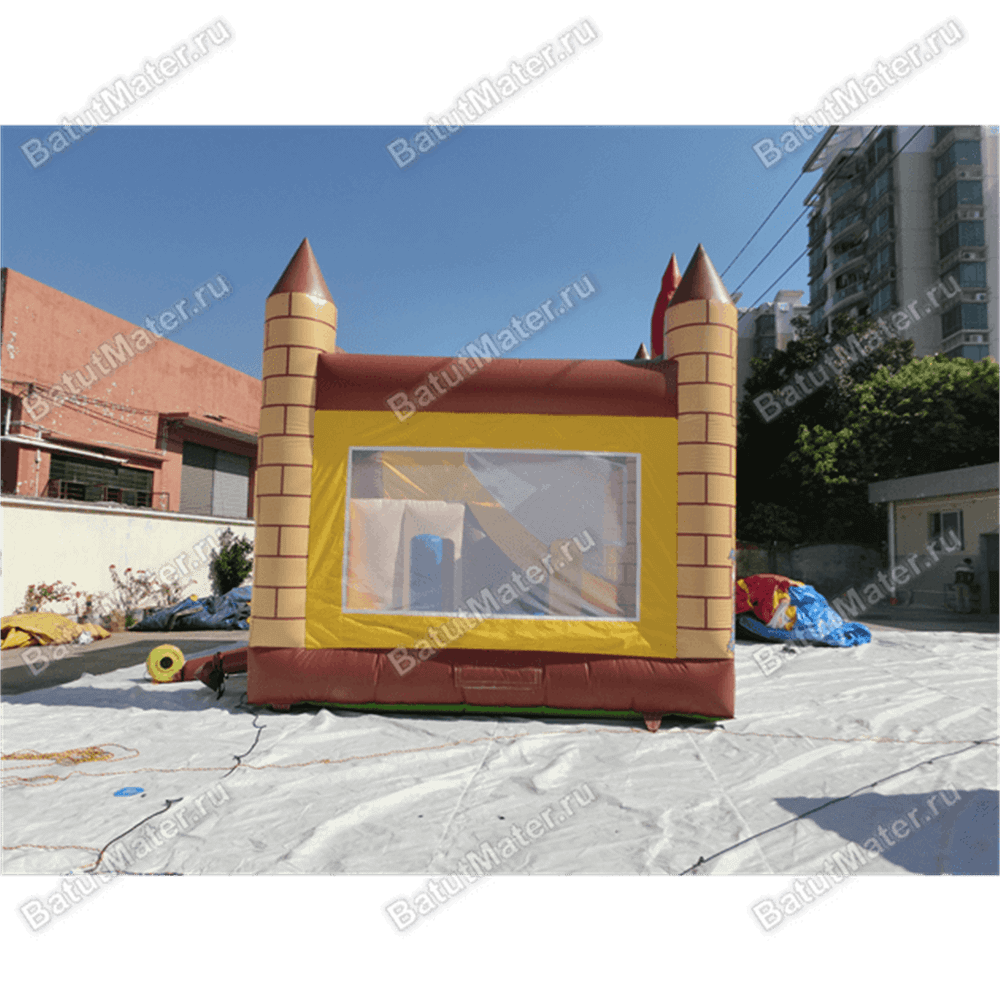 Коммерческий надувной батут "Школа волшебников"