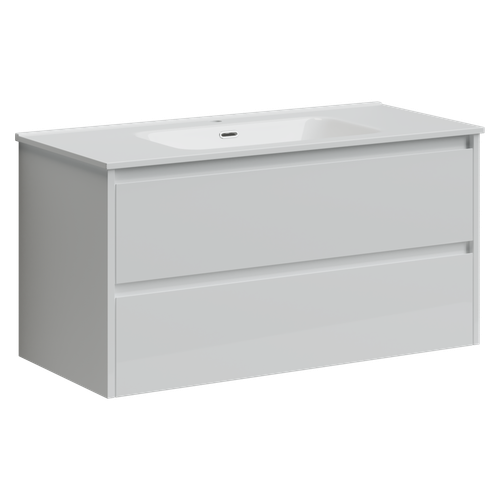 Тумба с раковиной Sancos Libra, 99 см., эмаль белый, LB100W