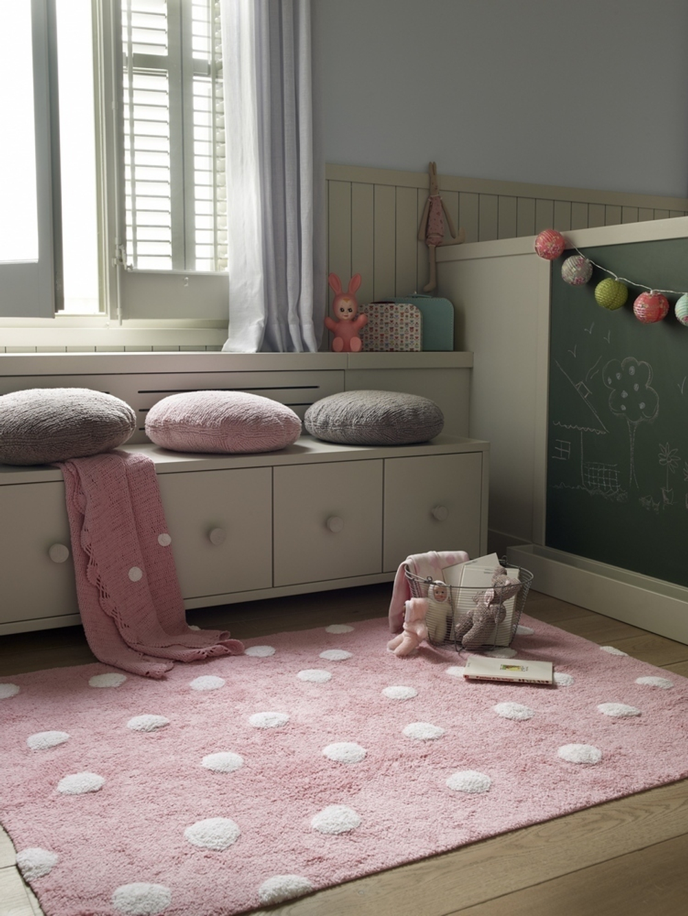 Подушка Lorena Canals Big Dot Linen (Ø50 см)