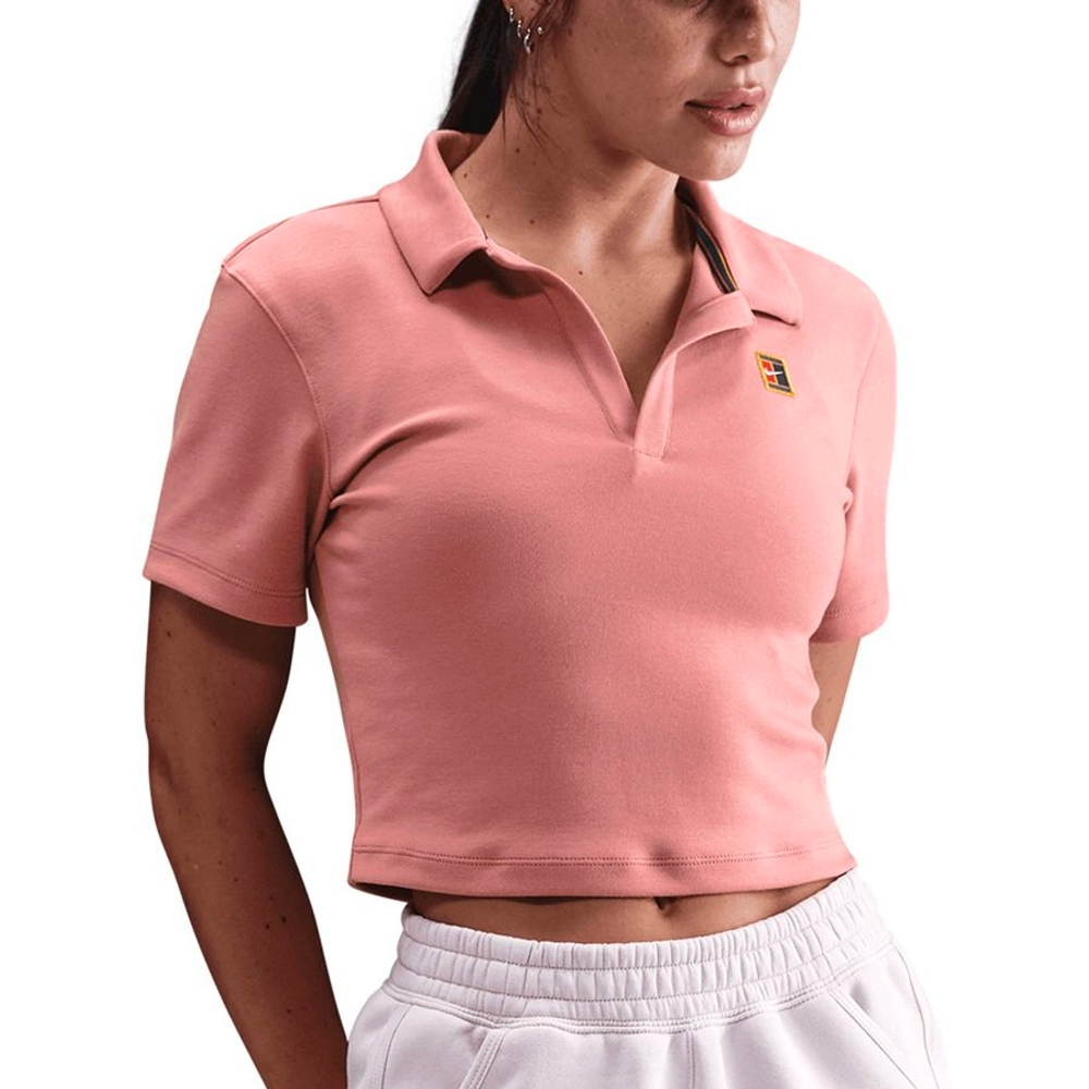 ОДЕЖДА ДЛЯ ТЕННИСА Женская, Поло NIKE HERITAGE .