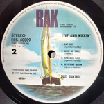 Suzi Quatro / Live And Kickin' (2LP)