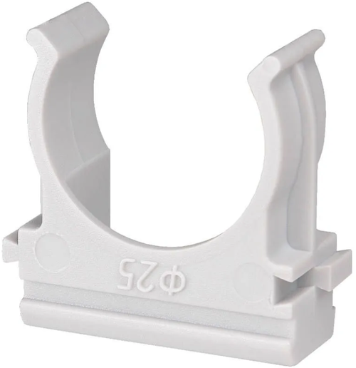 Клипса д50мм серая