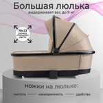 Коляска 3 в 1 Sweet Baby SBL Massimo + автокресло Premier Black Beige