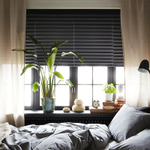 Жалюзи PLACKAD BLIND, 90х180, полиэстер, черный