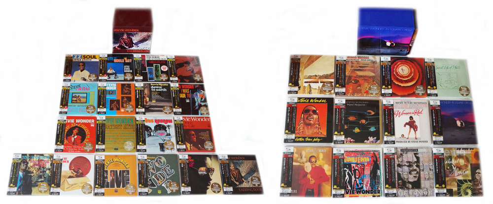 Комплект / Stevie Wonder (32 Mini LP SHM-CD + Boxes)