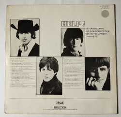 Винтажная виниловая пластинка LP The Beatles Help (Germany 1977) I have Just Seen A Face