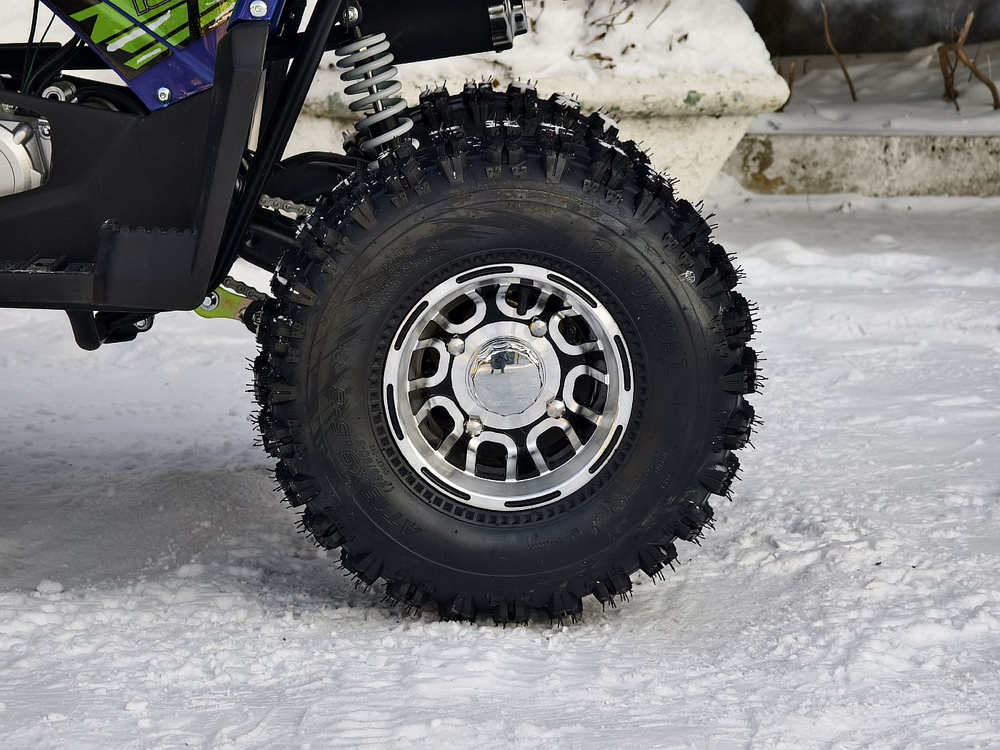 Комплект запчастей (Машинокомплект) для сборки квадроцикла Lion 125A POR синий