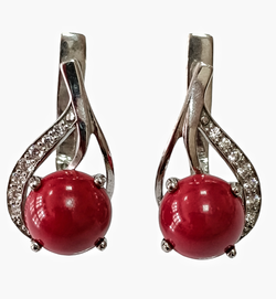 Серьги из серебра от бренда"Эстерелла"