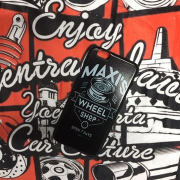 Чехол "Maxi's wheel shop"  для Iphone 6/6S