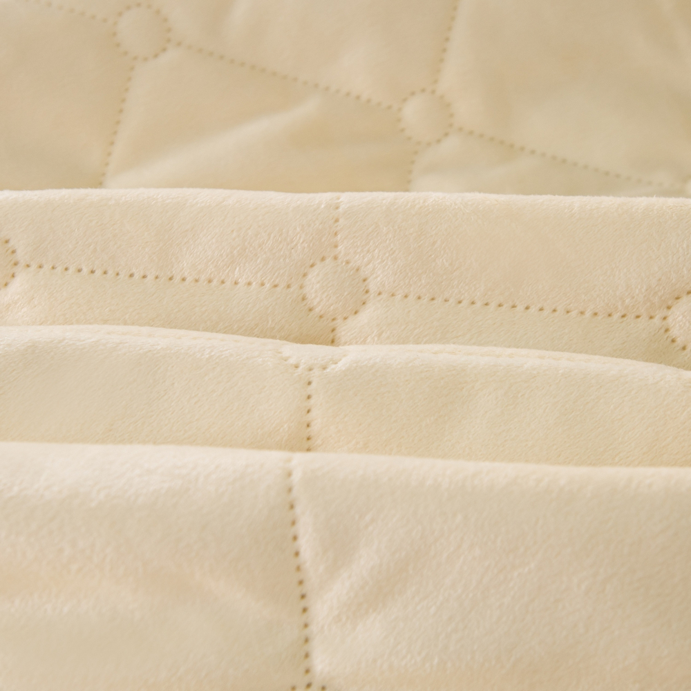 Велюровое покрывало ромб OVF038