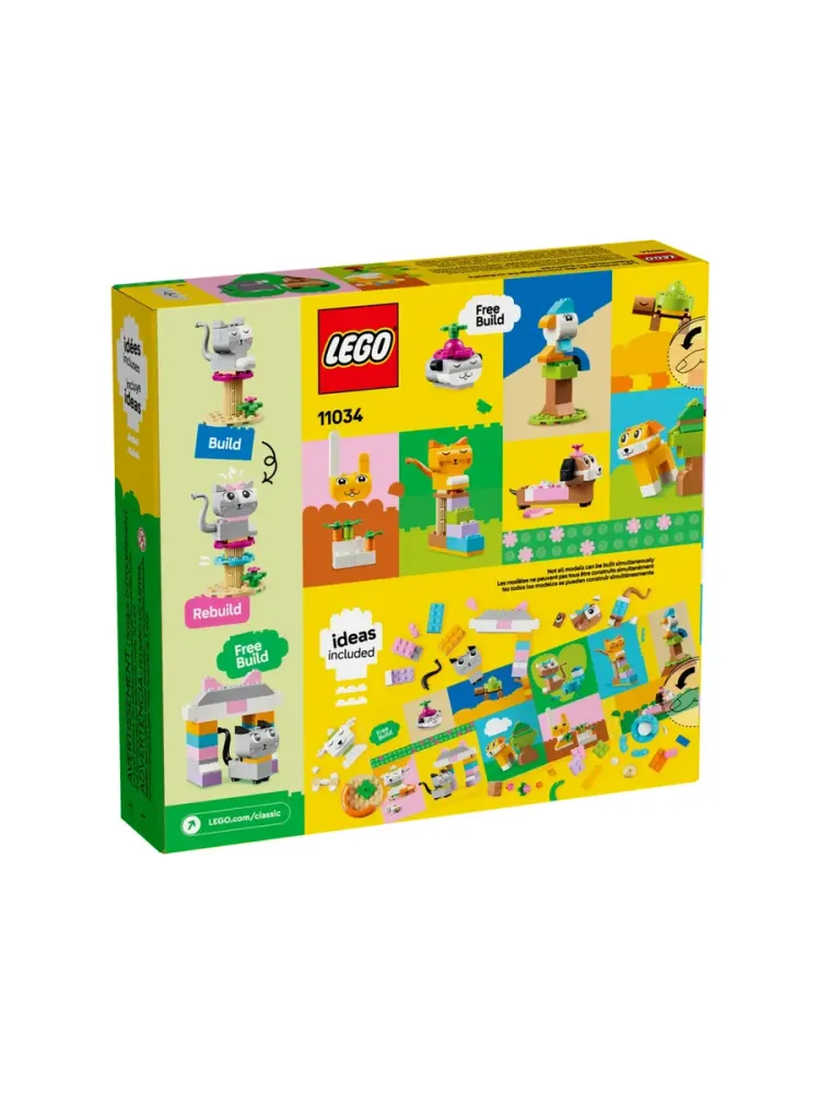 Конструктор Classic 11034 Креативные домашние животные