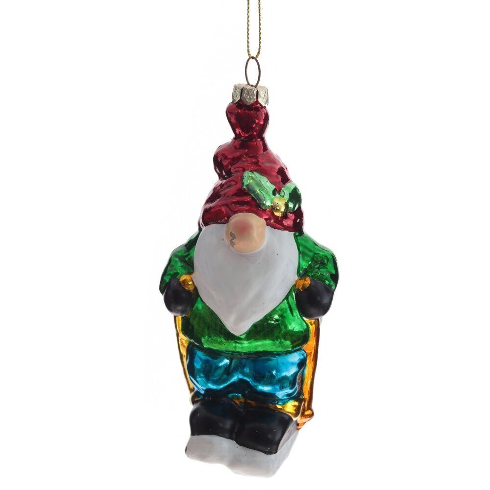 GAEM Украшение новогоднее "Гном", L6,5 W5,5 H15 см