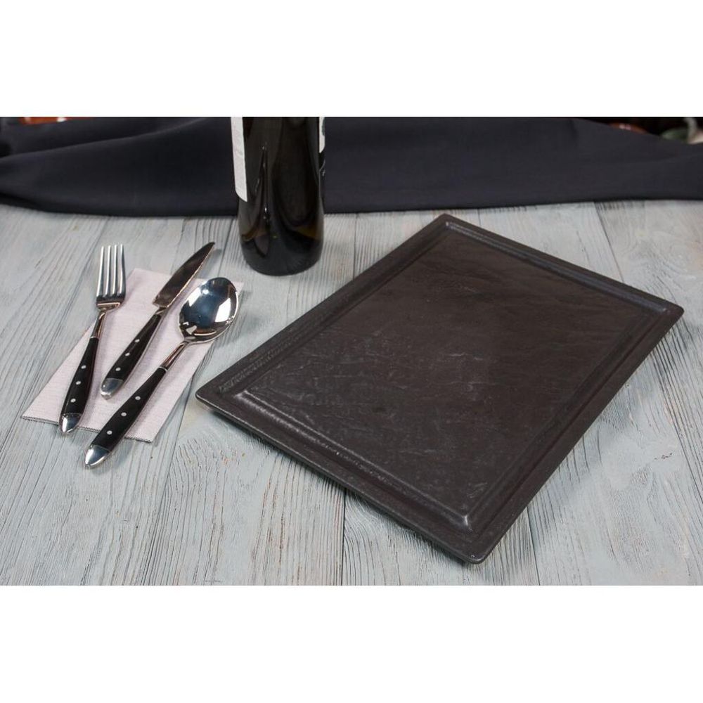 Блюдо прямоугольное 33*24 см h1,7 см для стейка   P.L. Proff Cuisine [1]