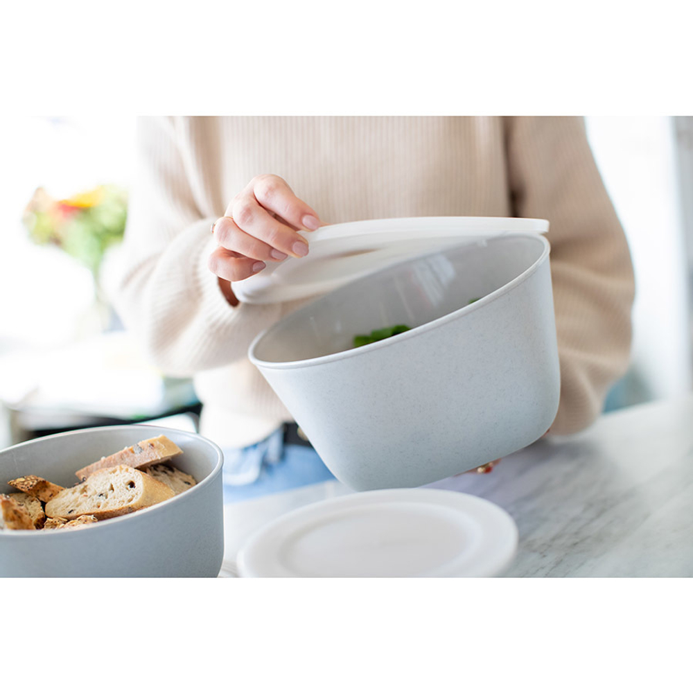 Контейнер для хранения продуктов CONNECT XL Organic 4л серый Koziol