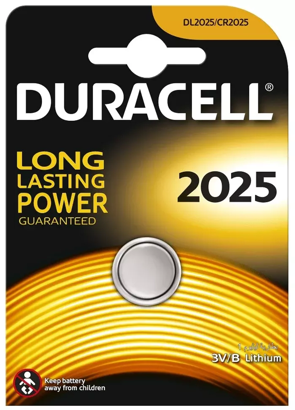 Батарейка CR2025 Duracell