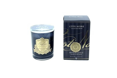 Свеча ароматическая Queen Of The Night Cote Noire Черный / Золотой
