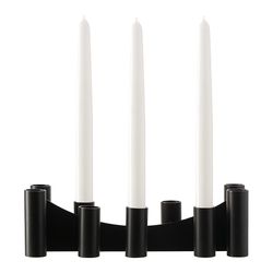 Подсвечник Bruks, 8 см, черный