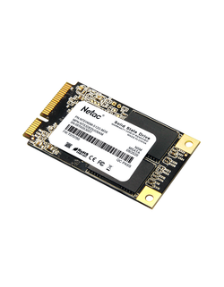 Ssd накопитель Netac SSD N5M 512GB mSATA SATAIII 3D NAND, R/W up to 540/490MB/s, TBW 280TB, 3y wty