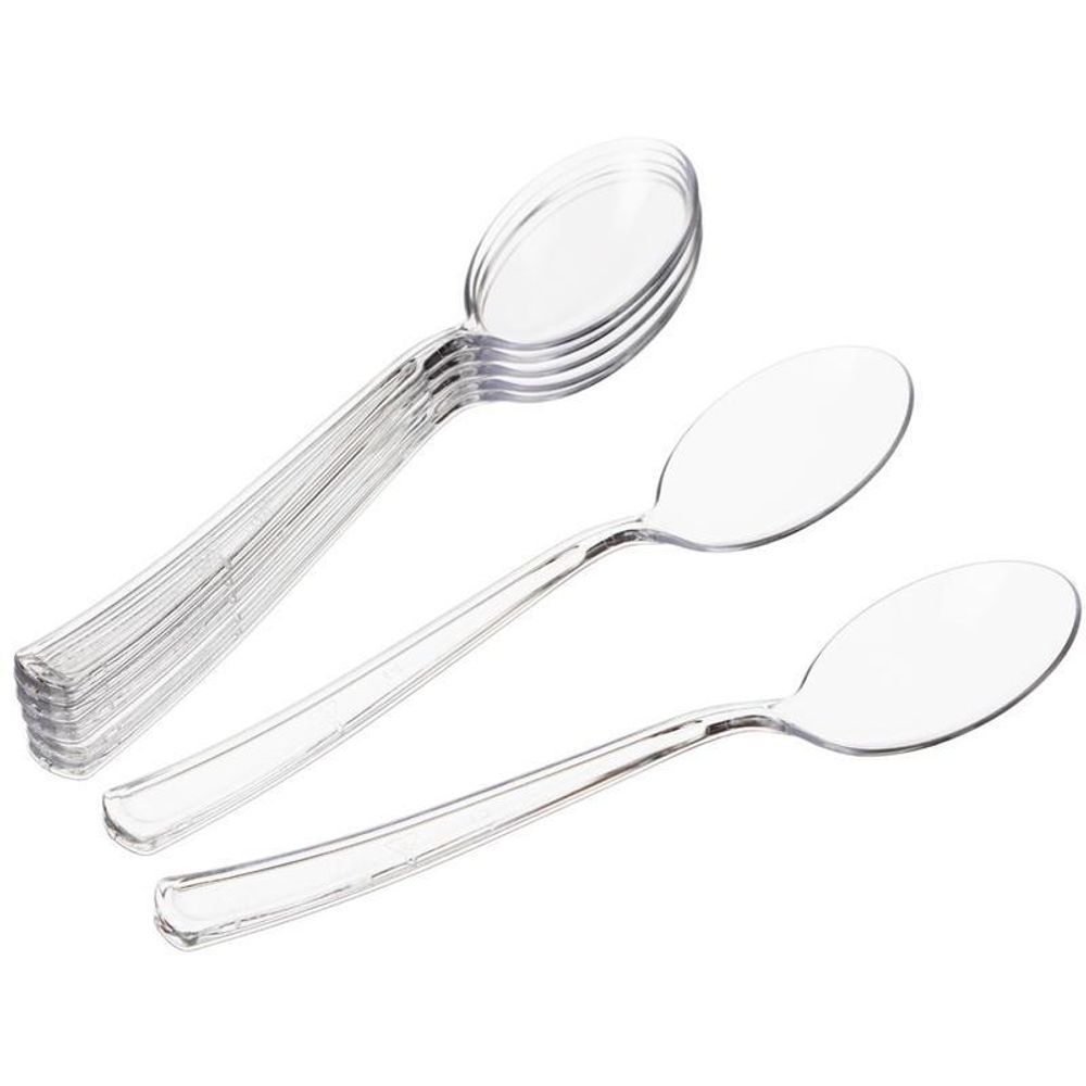 Ложка ПРОЗРАЧНАЯ (50шт/2500)