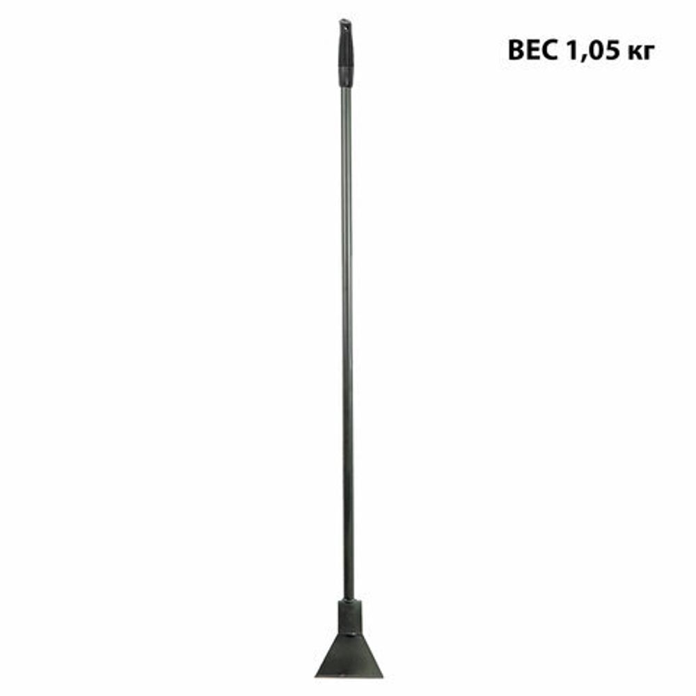 Ледоруб-топор 15 см, ВЕС 1,05 кг, металлическая ручка 135 см, D=25 мм, для уборки льда, наледи, слежавшегося снега, Б-3