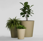 Кашпо, коллекция КОЛОР, форма СВОД