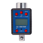 KING TONY (34607-1A) Динамометрический адаптер серии "DIGITAL", 3/4", 200-1000 Нм, для левой и правой резьбы, кейс