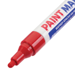 Маркер-краска лаковый (paint marker) 4 мм бордовый нитро-основа алюминиевый корпус BRAUBERG PROFESSIONAL PLUS (12 штук в упаковке)