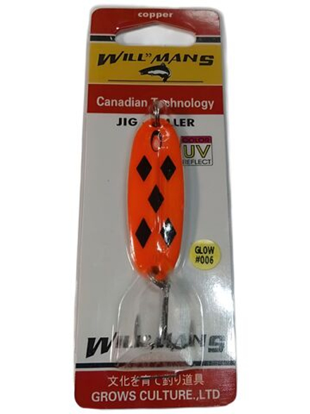 Блесна колебалка Grows Culture Will'mans, 7гр, 57мм