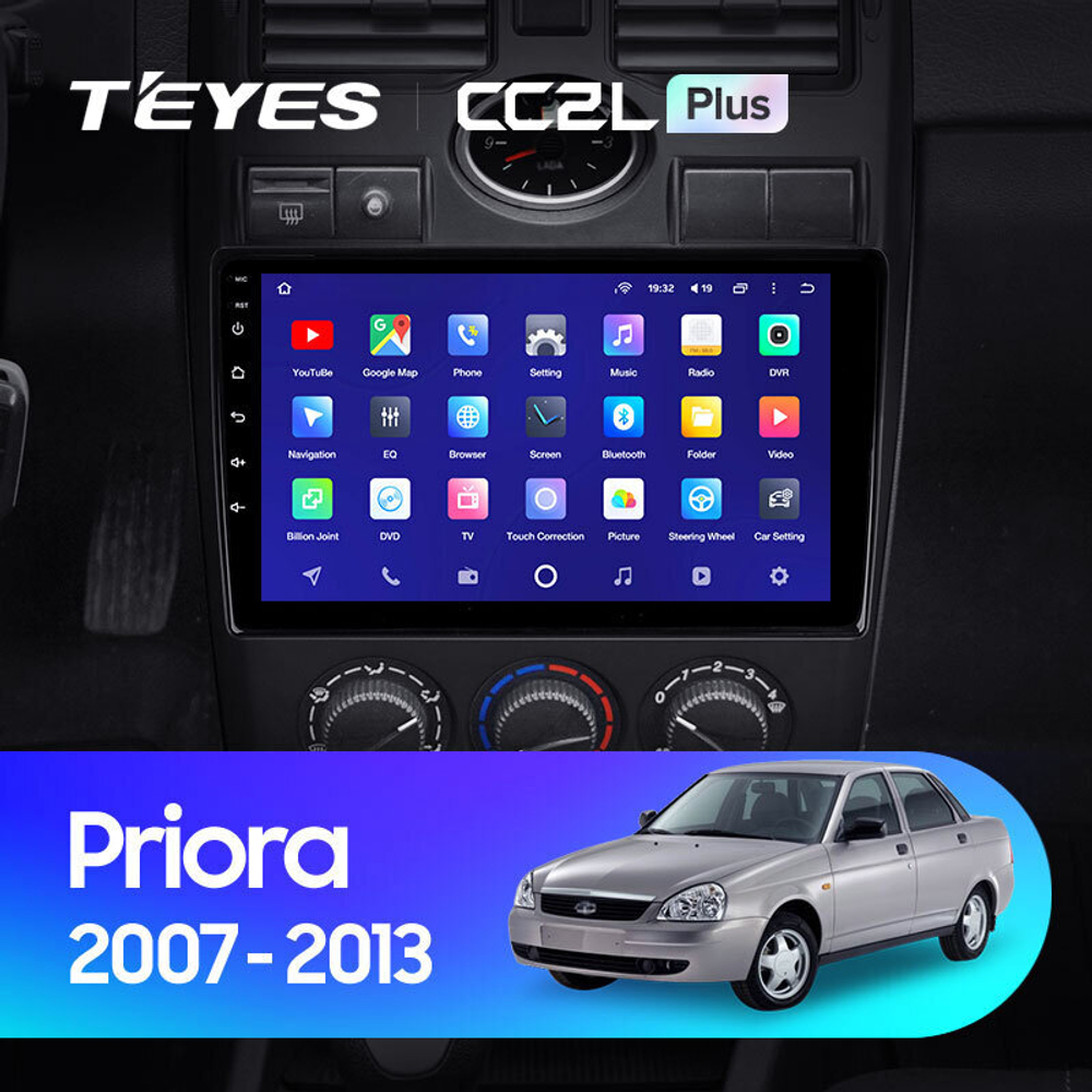 Teyes CC2L Plus 9" для LADA Priora 2007-2013