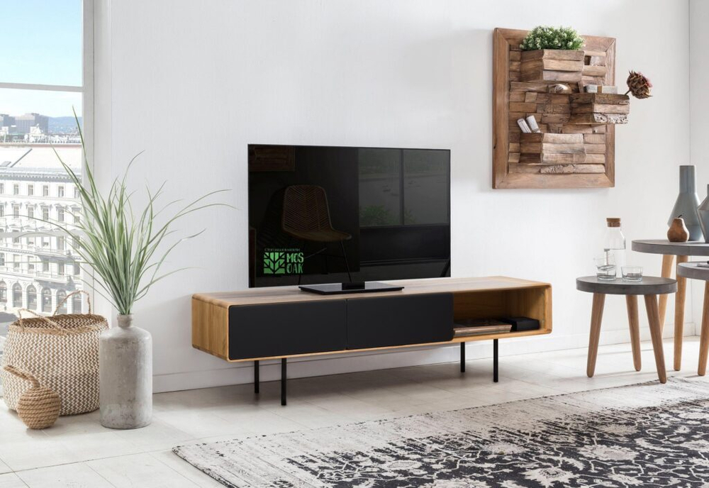 Тумба под ТВ Киото 3.0.2 из массива дуба