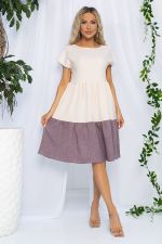 Платье Лаки (бежевое) П15799-12М LT Collection
