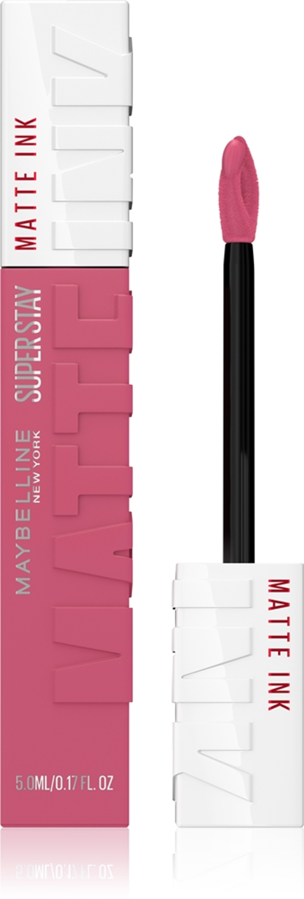 MAYBELLINE NEW YORK SuperStay Matte Ink - Матовая жидкая помада для долговременного эффекта оттенок 15 Lover, 5 ml