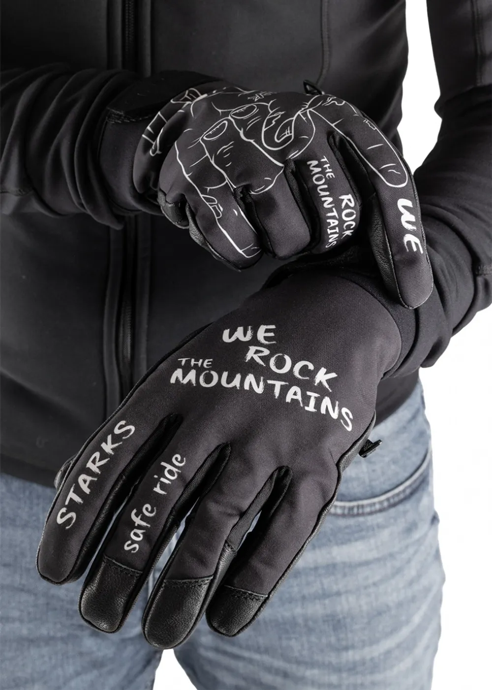 Cross Winter Rock / Черно-белый