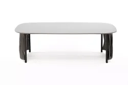 "Флоренция" столик журнальный из искусственного ротанга, цвет графит