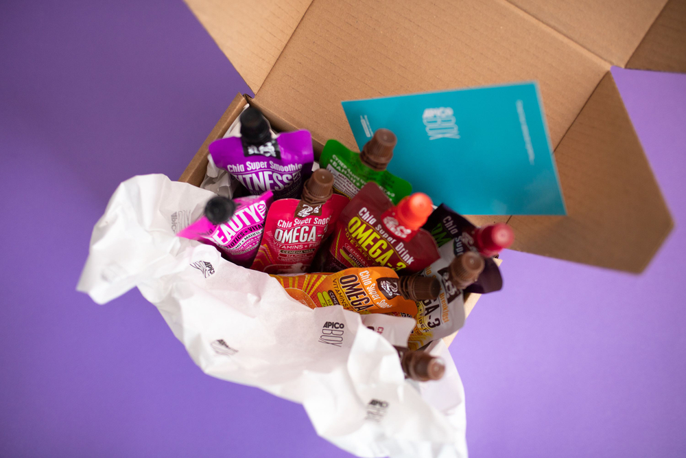 Набор смузи APICO BOX №9 "Смузимания", подарочный набор 28SEEDS 9 шт, подарок на Новый год